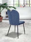 CHAISE SANAA BLEU COBALT