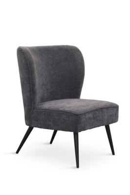 FAUTEUIL RENA GRIS ANTHRACITE