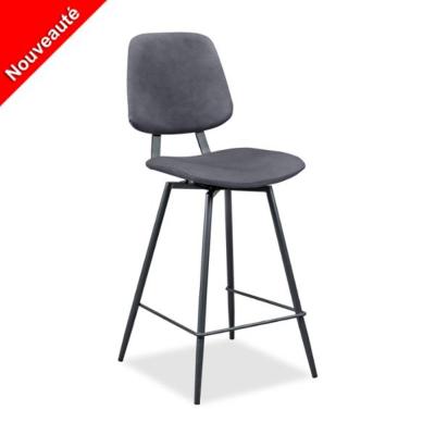 CHAISE HAUTE MARGOT PIVOTANTE GRIS Vintage 