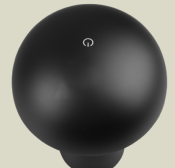 LAMPE DE TABLE RECHARGEABLE LENNON NOIR