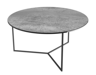 TABLE BASSE VENEZIA DIAM.75 CERAMIQUE 