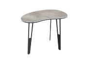 BOUT DE CANAPE SILVERSTONE CERAMIQUE SILVER PIEDS AJOURES 