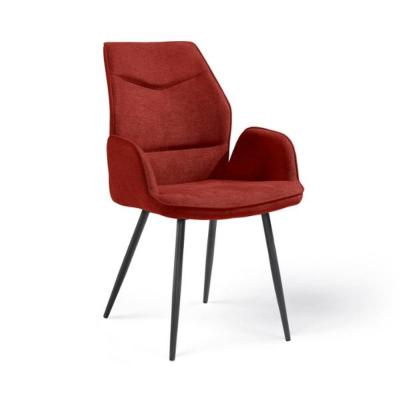 FAUTEUIL  JULIE ROUGE RUBIS