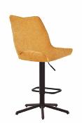 CHAISE DE BAR STOCKHLOM PIVOTANTE JAUNE