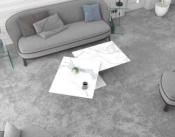 TABLE BASSE OPERA CERAMIQUE MARBRE BLANC