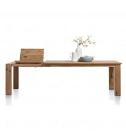 TABLE DE REPAS CANOVA 160cm + allonge papillon 60cm