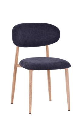 CHAISE COOL NOIR MARRON PIEDS CLAIRS