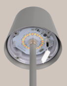 LAMPE DE TABLE RECHARGEABLE DIAZ GRISE