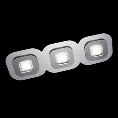 GROSSMANN APPLIQUE  " AP " 3 LED  ALUMINIUM GRIS CLAIR 