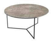 TABLE BASSE VENEZIA DIAM.75 CERAMIQUE 