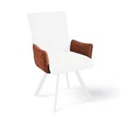 CHAISE ARTHEMIS CUIVRE PIEDS METAL