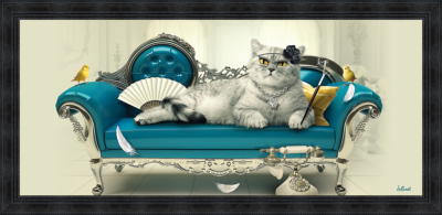 TOILE CHAT SOFA 