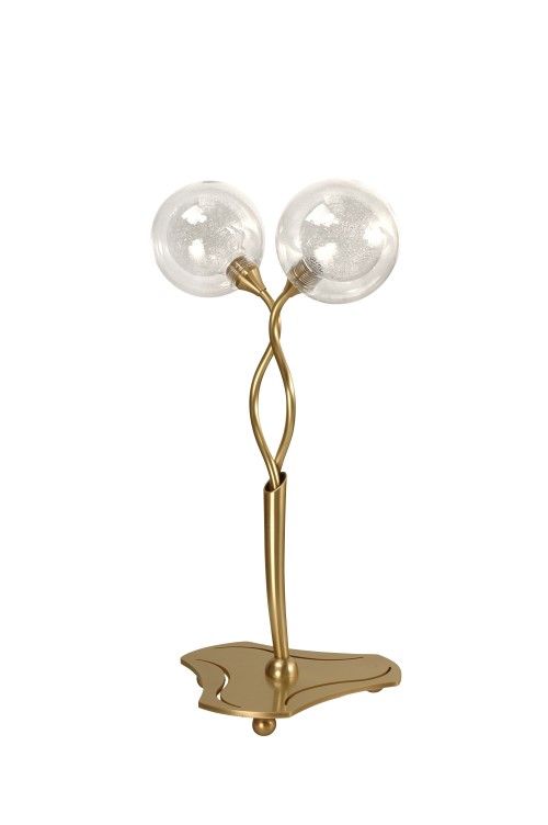 CVL LAMPE GAIA 2L LAITON BRUNI 