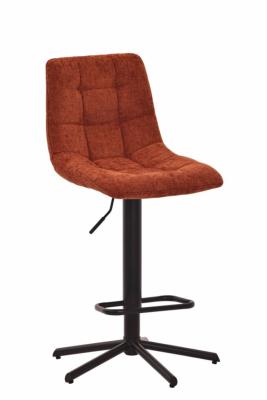 CHAISE DE BAR OBVIOUS TERRACOTTA PIVOTANTE SUR PISTON