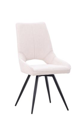 CHAISE STORMY PIVOTANTE BLANC IVOIRE