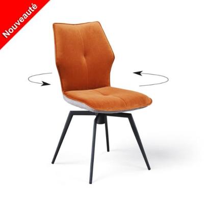 CHAISE PALOMA AVEC ACCOUDOIRS  CUIVRE