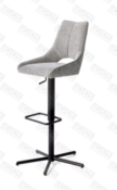 CHAISE HAUTE GASTON AVEC PISTON GRIS CLAIR