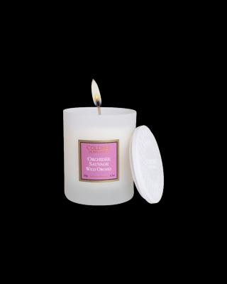 COLLINES DE PROVENCE BOUGIE PARFUMEE ORCHIDEE SAUVAGE  180G 