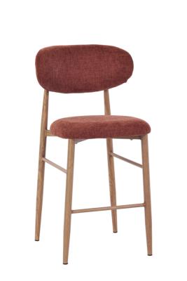 CHAISE HAUTE COOL TERRACOTTA BOIS MIEL