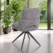 CHAISE CECILE GRIS PERLE