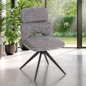 CHAISE CECILE GRIS PERLE