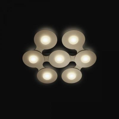 GROSSMANN APPLIQUE-PLAFONNIER  " DISC 77 " BRUN DORE