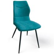 CHAISE JULIE BLEU Turquoise