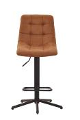 CHAISE DE BAR OSLO PIVOTANTE MICROFIBRE CAMEL