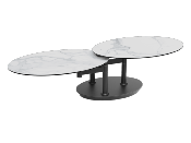 TABLE BASSE ALBA CERAMIQUE MARBRE MAT