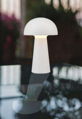 LAMPE DE TABLE RECHARGEABLE LENNON BLANCHE