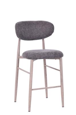 CHAISE HAUTE COOL TAUPE BOIS CLAIR