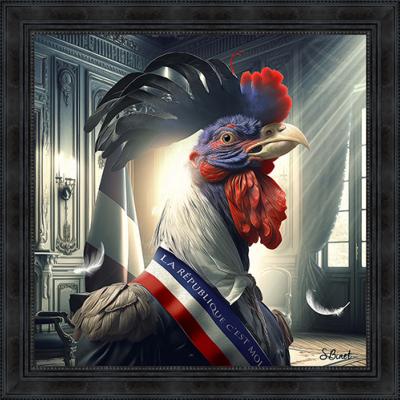 TOILE COQ PRESIDENT 