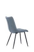 CHAISE OSLO MICROFIBRE BLEU PAON