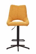CHAISE DE BAR STOCKHLOM PIVOTANTE JAUNE