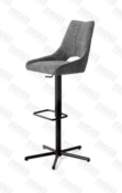 CHAISE HAUTE GASTON AVEC PISTON ANTHRACITE 