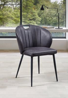 CHAISE LOUNA NOIRE