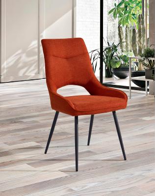 CHAISE SOLINE ORANGE CITROUILLE 