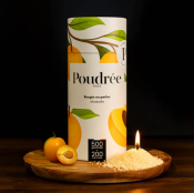 POUDREE BOUGIE EN PERLES DE CIRE MIRABELLE 500gr