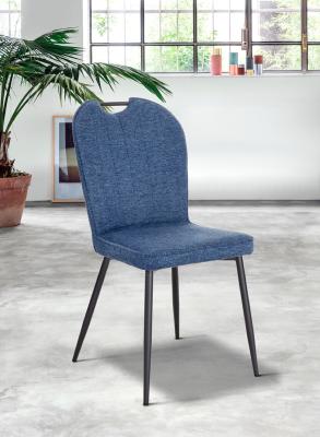 CHAISE SANAA BLEU COBALT