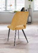 CHAISE ROSA JAUNE SAFRAN