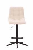 CHAISE DE BAR OSLO PIVOTANTE IVOIRE