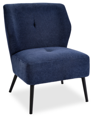 FAUTEUIL NINO BLEU COBALT