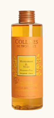 COLLINES DE PROVENCE RECHARGE BOUQUET AROMATIQUE MANDARINE et YUZU 250ML