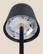 LAMPE DE TABLE RECHARGEABLE DIAZ NOIRE