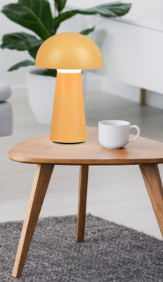 LAMPE DE TABLE RECHARGEABLE LENNON JAUNE