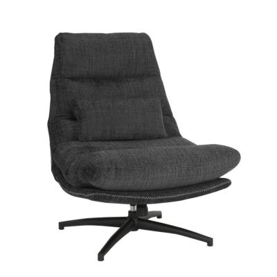 Fauteuil Bertille - Tissu Noir