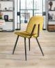 CHAISE MARGOT JAUNE Vintage 