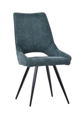 CHAISE STORMY BLEU PETROLE