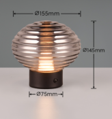 LAMPE DE TABLE RECHARGEABLE LIRA