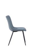 CHAISE OSLO MICROFIBRE BLEU PAON